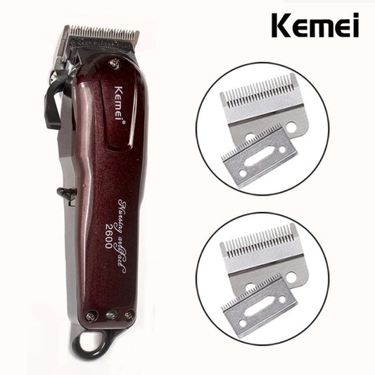 Cordless Adjustable Clipper - Kemei Electric Washable Hair Clipper - Rechargeable Professional Hair Trimmer, Shaver, Razor - Yo'rTotal Beauty