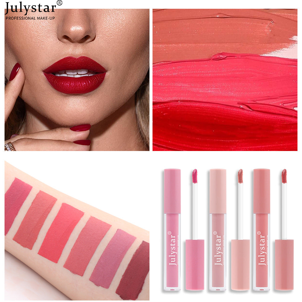 Fog Matte Makeup Free Ice Cream Lip Glaze Velvet Does Not Stick To Lip Mud - Yo'rTotal Beauty