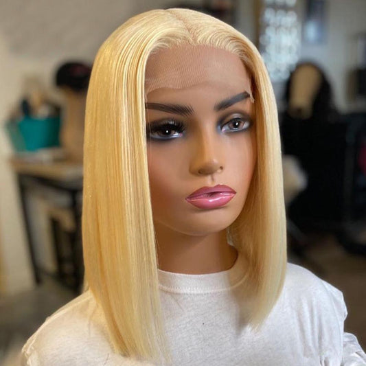 Front Lace Wig - #613 Natural Hairline, Golden Wig - Yo'rTotal Beauty
