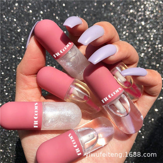 LIP GLOSS OIL - Fit Colors Mini Capsule Lip Gloss, Moisturizing, Transparent, Color Changing - Yo'rTotal Beauty