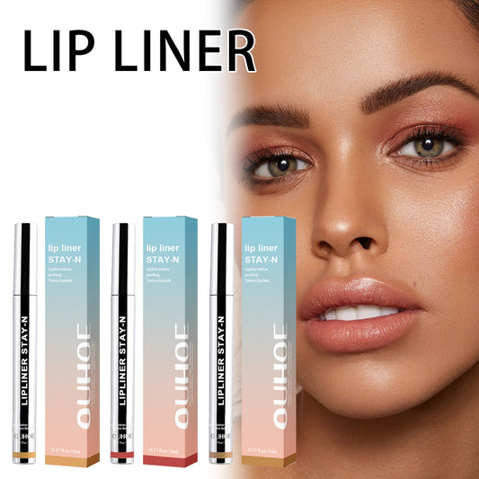Sexy Lipliner Pencil Waterproof Contour Tint Lipstick Pen Lip Plumpe Contouring Female Makeup  Make-up Maquiagem - Yo'rTotal Beauty